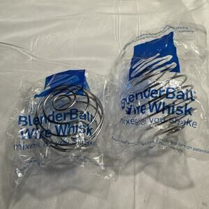 (2) NEW Blender Bottle Replacement Ball Blenderball Wire Whisk Protein Shakes